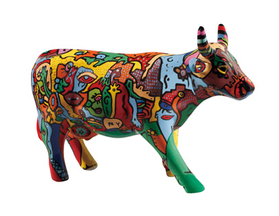 Moo York Celebration (medium ceramic) | Cowparade International